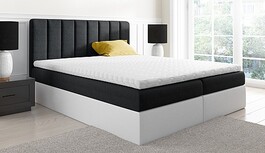 Postel VIGO 180cm, s matracemi, s roštem a s úložným prostorem