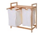 Koš na prádlo ANDAMAN přírodní bambus
