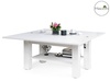 Jídelní/konferenční stůl BRAWO 65x130 barva bílá