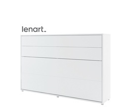 Výklopná široká postel 120 REBECCA bílá