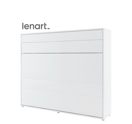 Výklopná široká postel 160 REBECCA bílá