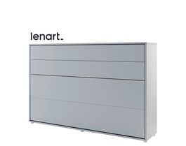 Výklopná široká postel 120 REBECCA šedá