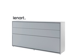 Výklopná široká postel 90 REBECCA šedá