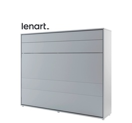 Výklopná široká postel 160 REBECCA šedá