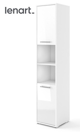 Skříňka 2D CONCEPT PRO bílá/bílý lesk