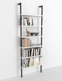 Závěsná police KARIKA 6 bílá