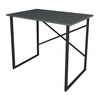 Psací stůl 60x90 cm ANGELA antracit/černá