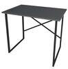 Psací stůl 60x90 cm ANGELA antracit/černá
