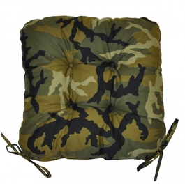 Sedák UNI motiv maskáč