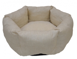 Pelíšek AXIN šestihran - béžový melír