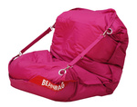 Sedací pytel 189x140 comfort s popruhy pink
