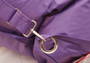 Sedací pytel 189x140 comfort s popruhy violet