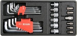 Vložka do zásuvky - imbus 2-12 mm , torx T10-T50, 1/2