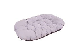 POLŠTÁŘ ŠEDÝ/TMAVĚ ŠEDÝ Rozměr: 60x45x6 cm