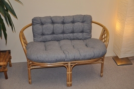 Polstr na lavici Bahama šedý melír