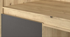 Komoda DOMINIKA 4S dub artisan/šedý