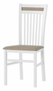 Čalouněná židle VOLANO 131 (2ks) bílá mat