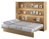 Výklopná široká postel 160 REBECCA dub artisan