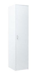 Šatní skříň VIKA 1D bílá