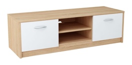 TV stolek MARK 029 dub sonoma/bílá