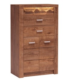 Komoda INDIANAPOLIS I-6 jasan světlý