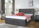 Postel INEZ 2 180cm, s roštem, s úložným prostorem a s plynovými vzpěrami