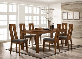 Jídelní set BRUNO rozkládací stůl + NELA židle 4ks