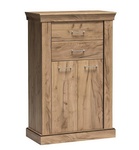 GOLETA A3 komoda 2D2S barva dub kraft zlatý