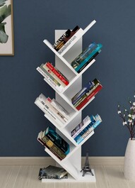 Regál STEPHEN barva bílá