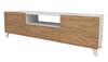 Televizní stolek NEAL barva bílá/borovice