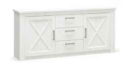 Komoda se zásuvkami POLINA barva borovice andersen