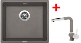 Sinks FRAME 457 Truffle + Mix 3 P GR