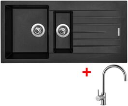 Sinks PERFECTO 1000.1 Pureblack + Vitalia