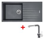 Sinks PERFECTO 1000 Titanium + Mix 3 P GR