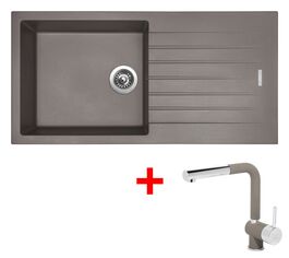 Sinks PERFECTO 1000 Truffle + Mix 3 P GR