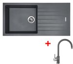 Sinks PERFECTO 1000 Titanium + Vitalia GR