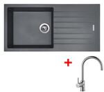 Sinks PERFECTO 1000 Titanium + Vitalia