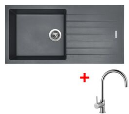 Sinks PERFECTO 1000 Titanium + Vitalia