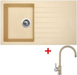 Sinks PERFECTO 860 Sahara + Vitalia GR