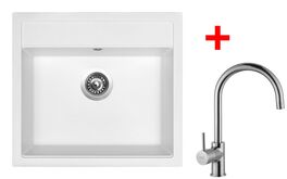 Sinks SOLO 560 Milk + Vitalia