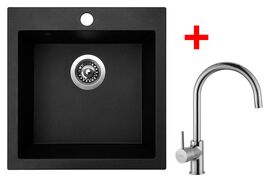 Sinks VIVA 455 Granblack + Vitalia