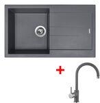 Sinks AMANDA 860 Titanium + Vitalia GR