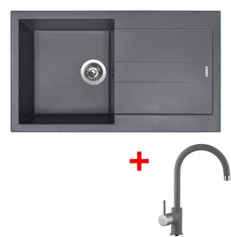 Sinks AMANDA 860 Titanium + Vitalia GR