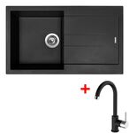 Sinks AMANDA 860 Nanoblack+MIX 35 Nanoblack