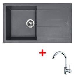 Sinks AMANDA 860 Nanogrey+MIX 35