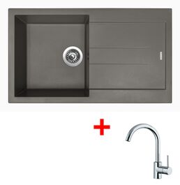 Sinks AMANDA 860 Nanotruffle+MIX 35