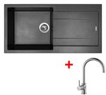 Sinks AMANDA 990 Metalblack + Vitalia