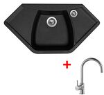 Sinks NAIKY 980 Granblack + Vitalia