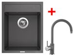 Sinks CLASSIC 400 Titanium + Vitalia GR