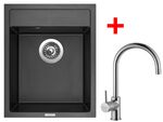 Sinks CLASSIC 400 Metalblack + Vitalia